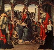 Fra Filippo Lippi Madonna with Child and Saints USA oil painting artist